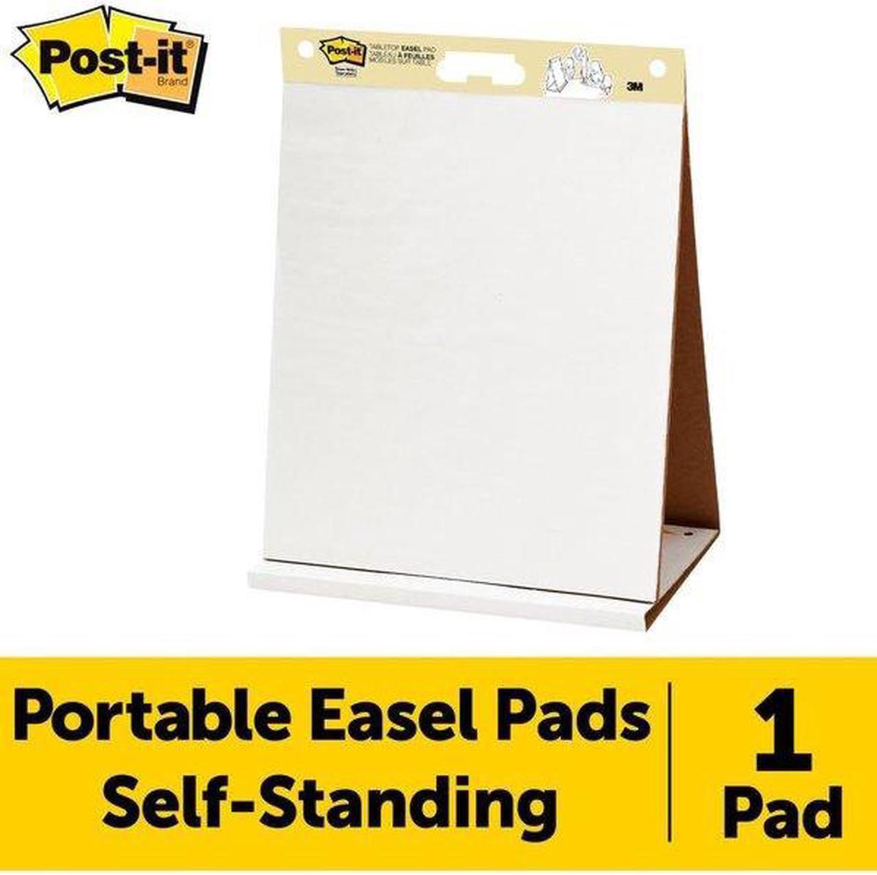 Alt view image 11 of 11 - Post-it Self-stick Tabletop Easel Pad