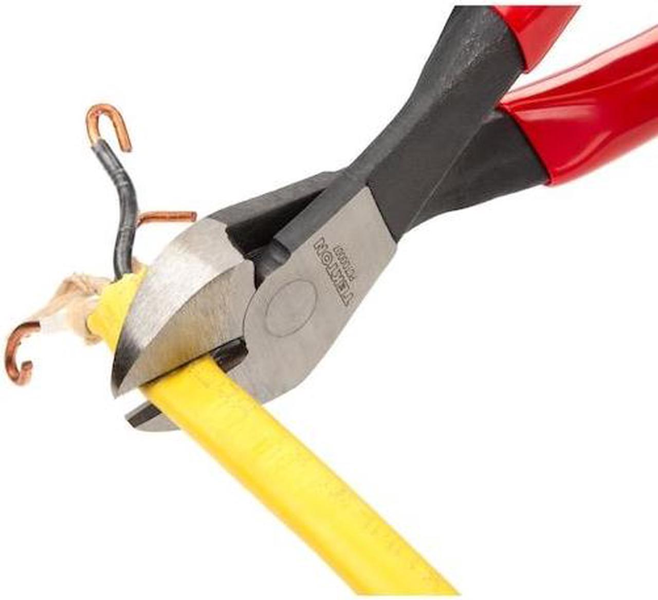 Alt view image 3 of 7 - TEKTON PCT99120 Cutting Pliers Set, 3-Piece (Diagonal, End, Cable Cutting)