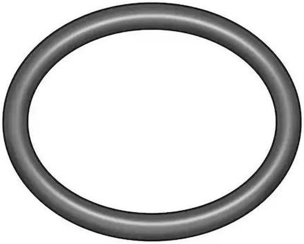 Main image of ZORO SELECT ZUSAH3.5X20 Buna-N O-Ring, 3.5mm Wide 20mm ID, PK100