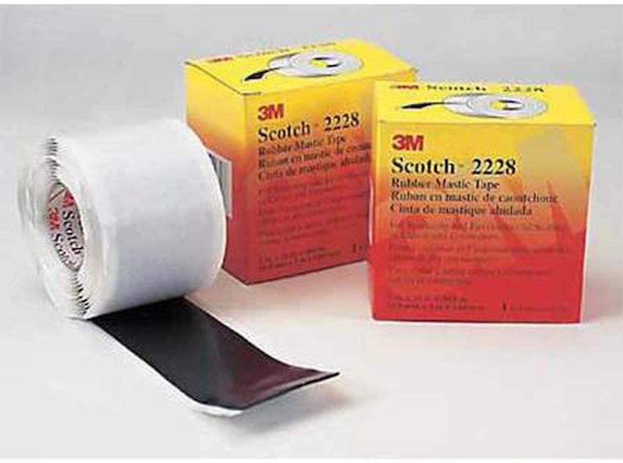 Alt view image 3 of 15 - 3M 2228-2x10FT Electrical Tape, 65 mil, 2" x 10 ft., PK10