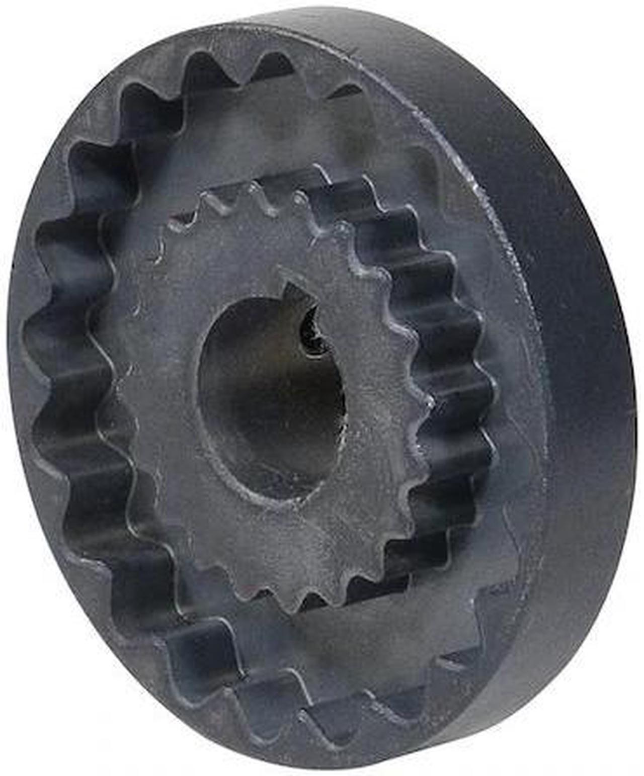 Alt view image 2 of 5 - TB WOOD'S 4J1 Sure-Flex Sleeve Coupling Flange, 4J, Bore 1"