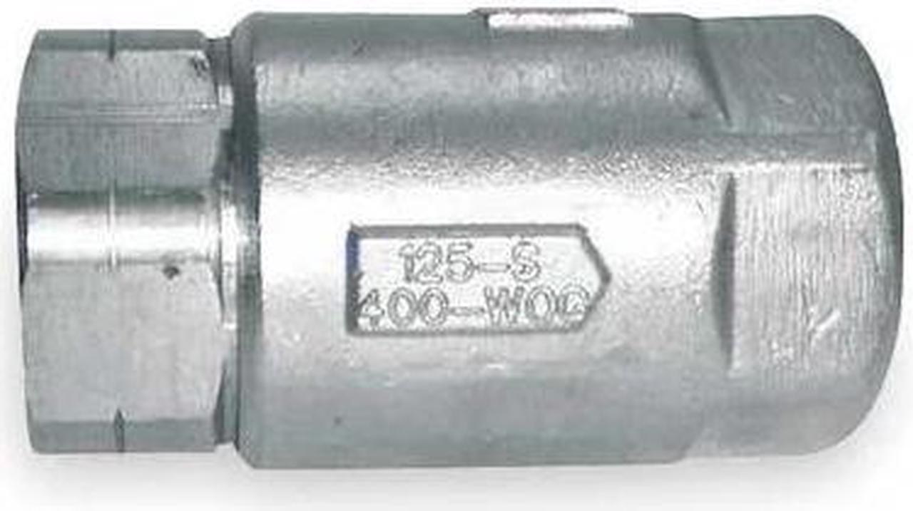 Main image of APOLLO 6210501 1" FNPT Stainless Steel Ball Cone Spring Check Valve