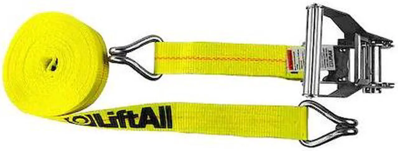 Alt view image 2 of 2 - LOAD HUGGER 26422X15 Tie-Down Strap,Ratchet,15 ft. x 3300 lb.