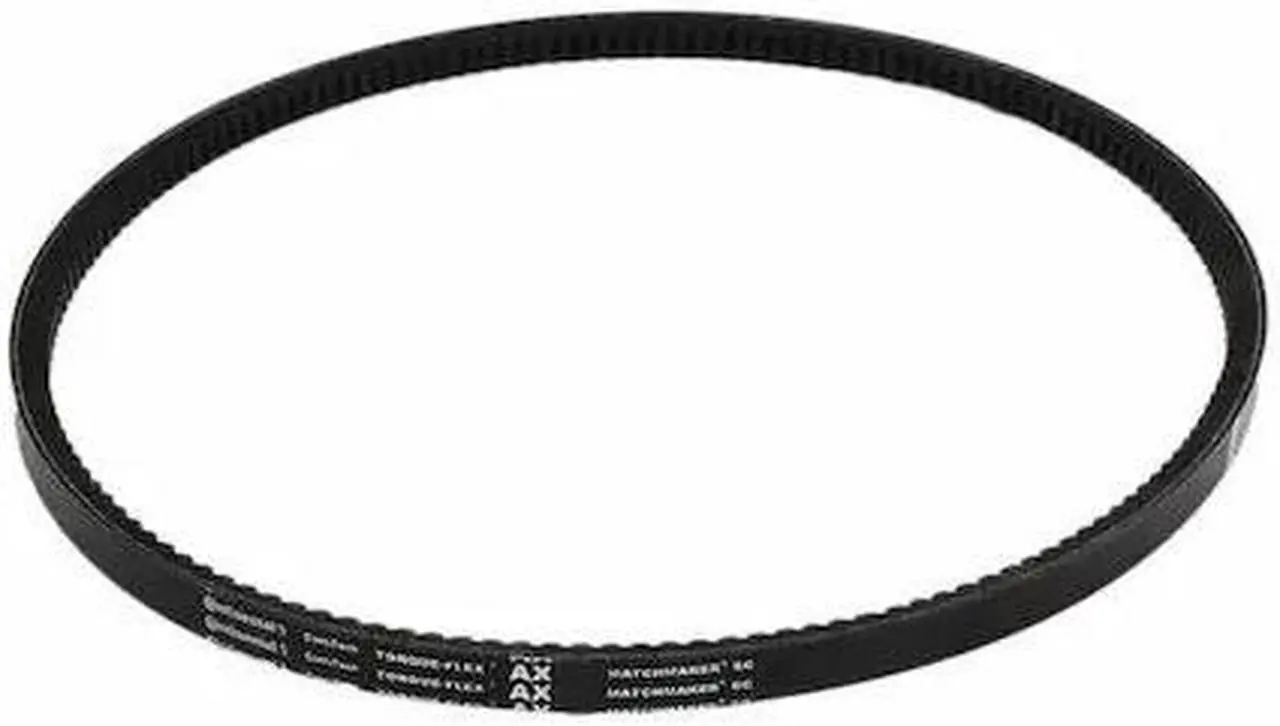 Main image of CONTINENTAL AX35 AX35 Cogged V-Belt, 37" Outside Length, 1/2" Top Width, 1 Ribs