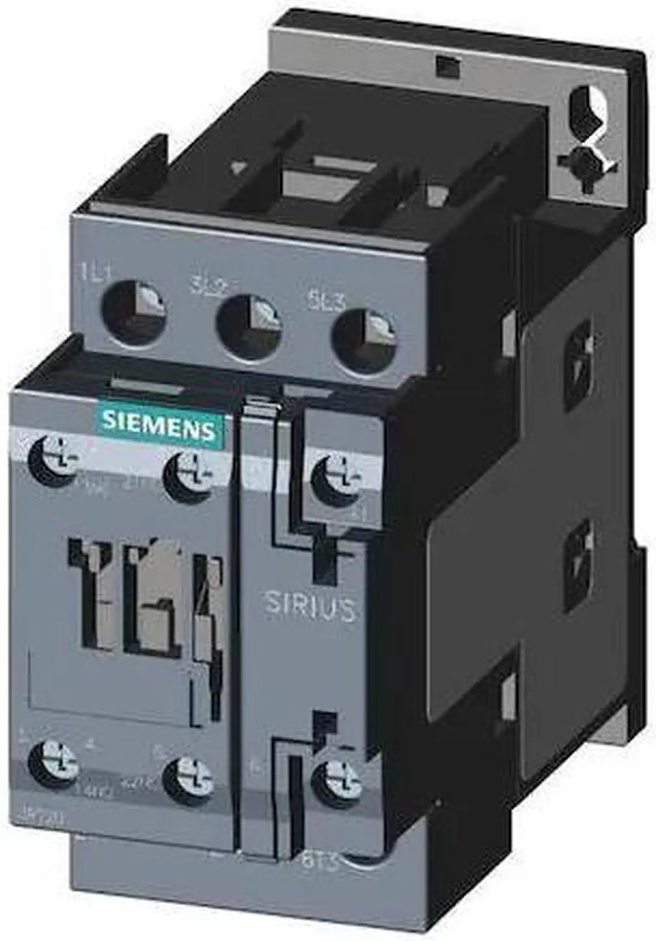 Main image of SIEMENS 3RT20271AK60 IEC Magnetic Contactor, 3 Poles, 110/120 V AC, 32 A