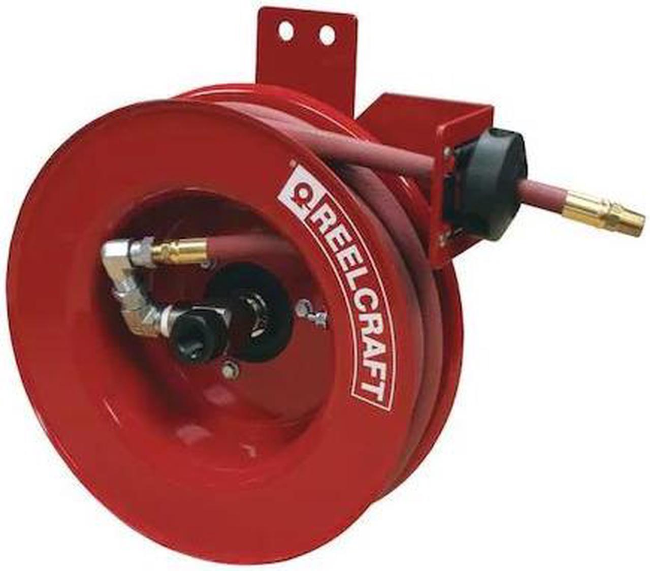 Main image of REELCRAFT 5650 OLPSMR Spring Return Hose Reel, 3/8 in Hose Diameter, 50 ft