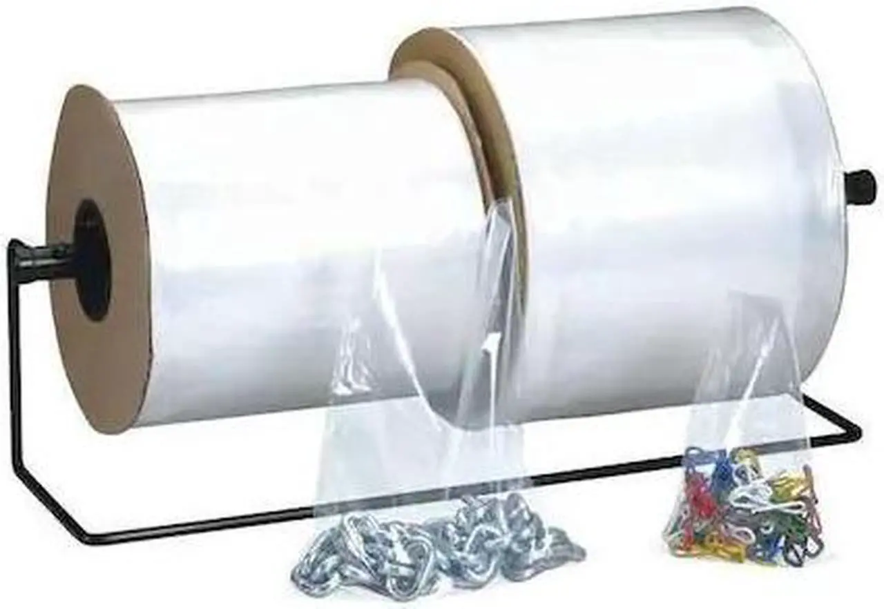 Main image of PARTNERS BRAND AB314 Plastic Bags Roll, 5" x 10", 4 mil, Clear, None