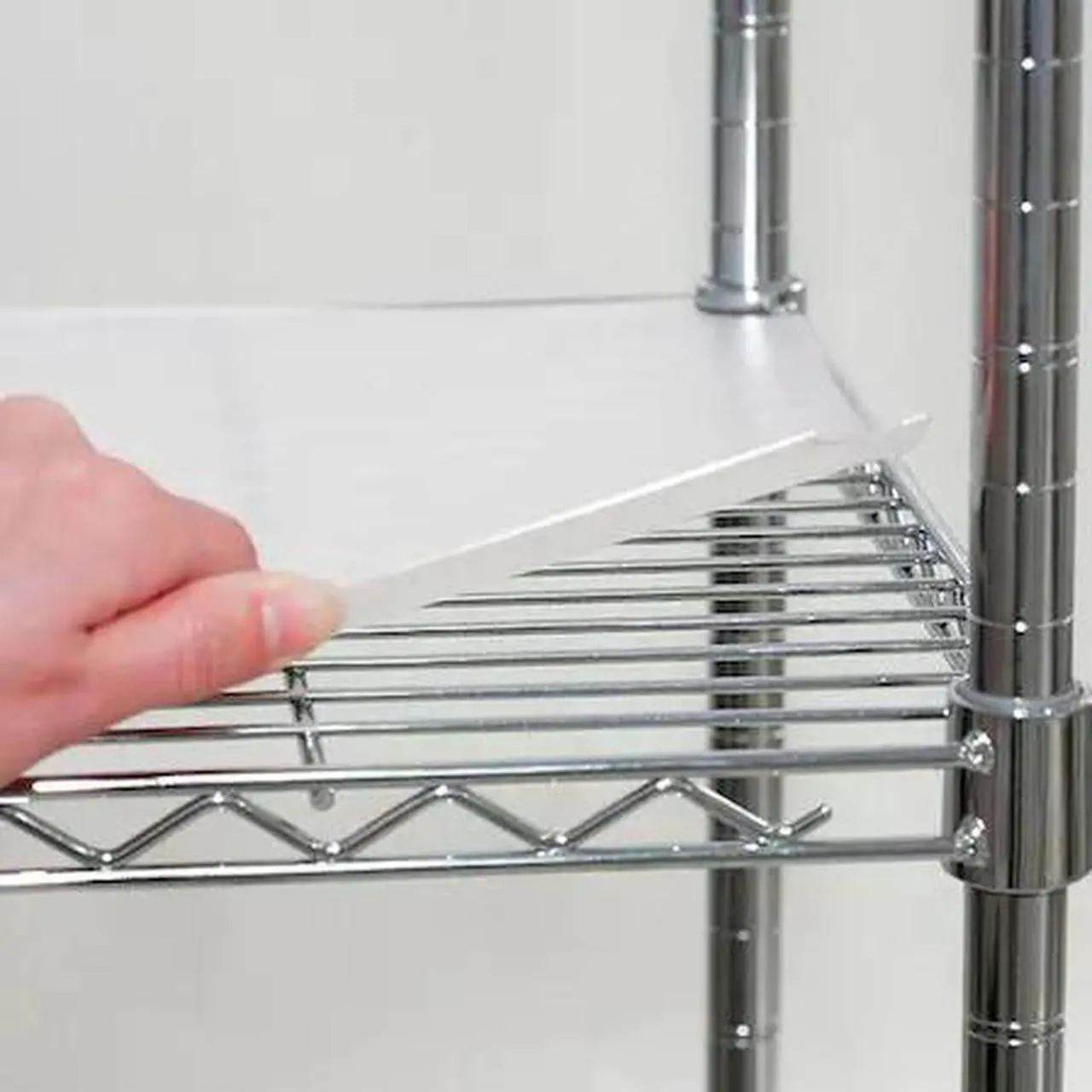 Main image of ZORO SELECT 5GRF4 Shelf Liner 24"x18", Clear, 4PK