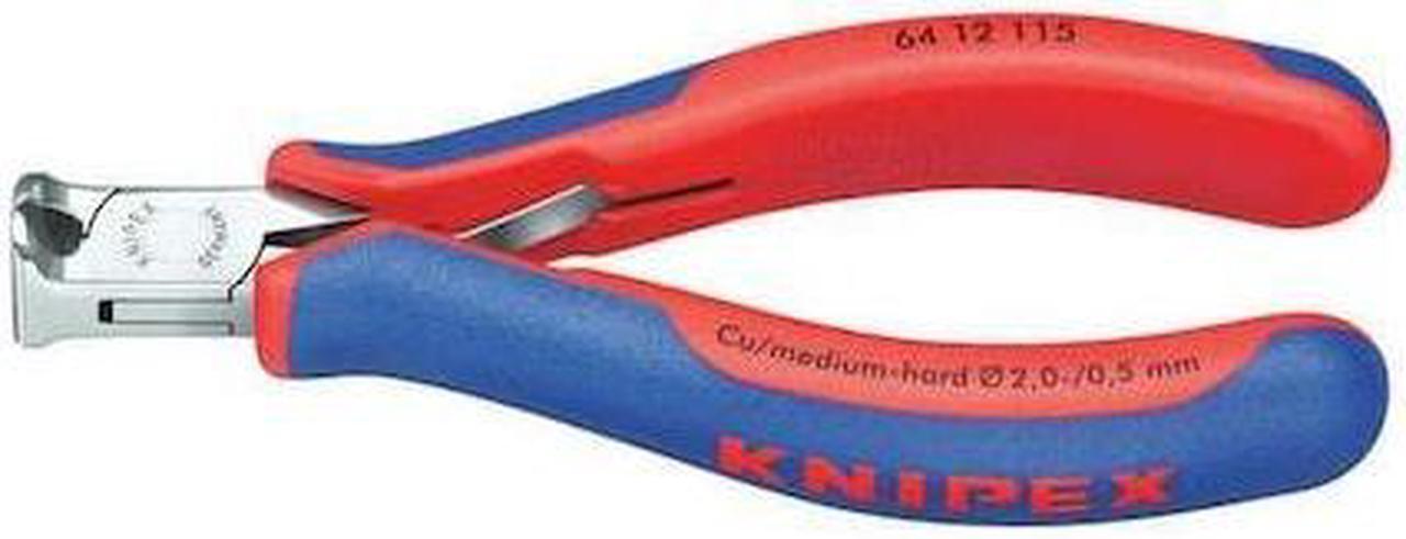 Alt view image 4 of 4 - Knipex 64-12-115 Electronics End Cutting Nippers w/ Small Bevel - MultiGrip
