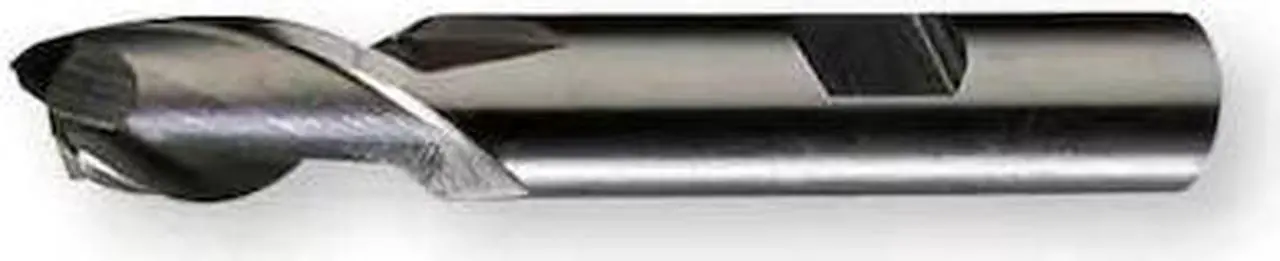 Alt view image 2 of 2 - End Mill, Cobalt, 1/4, 2 FL, SGL Sq End, CC