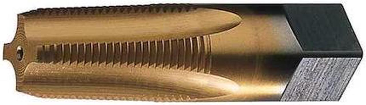 Main image of GREENFIELD THREADING 385323 Pipe Tap , 1/16"-27 , Semi-Bottoming , 4 Flutes,