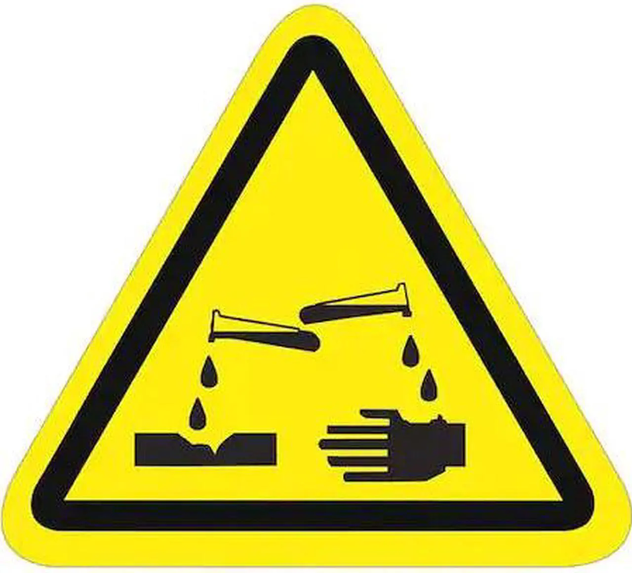 Main image of TAPE LOGIC DSL506 Tape Logic® Corrosive Material Durable Safety Label, 2.25"