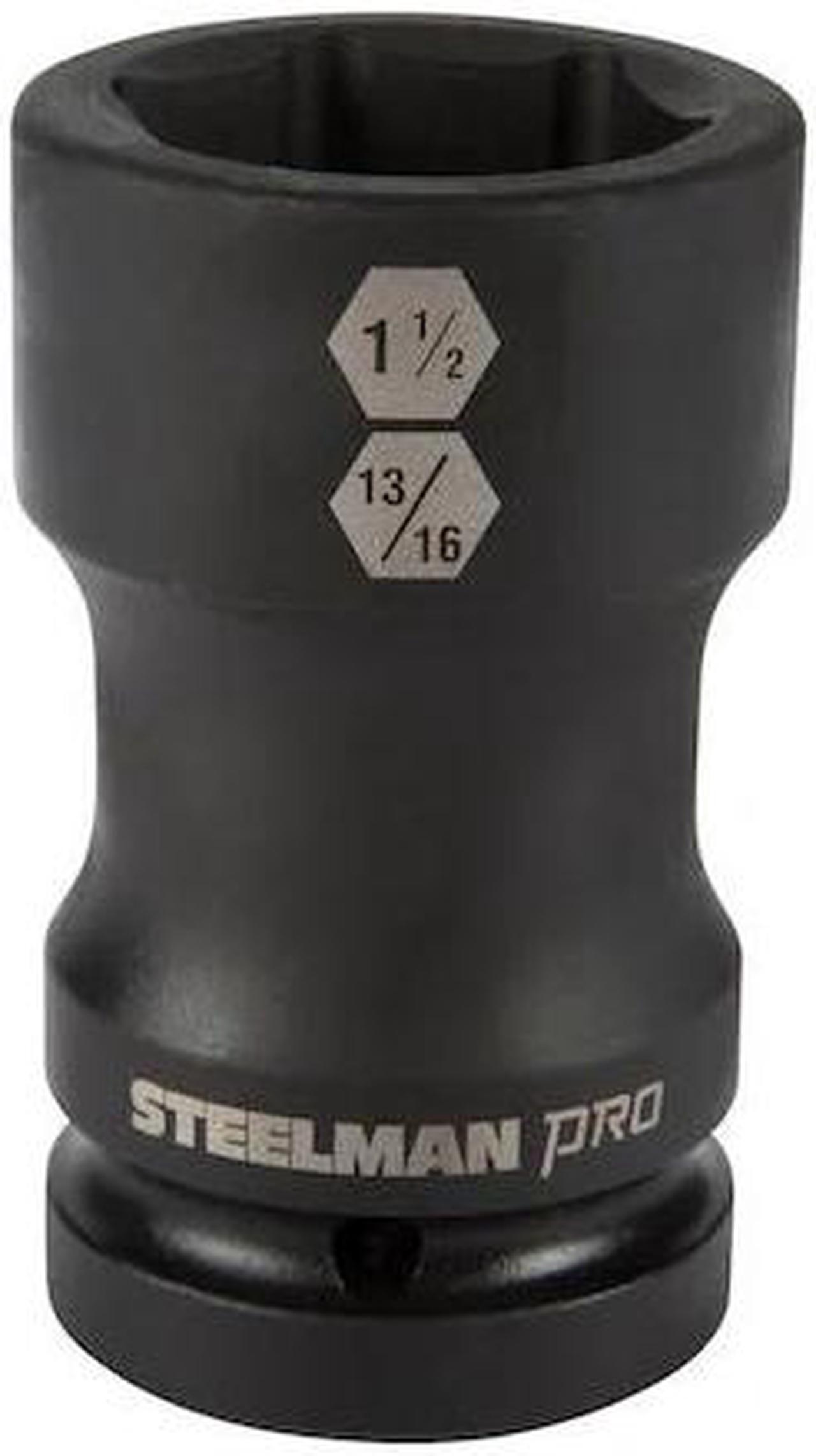 Main image of STEELMAN 79325 1" Drive Budd Wheel 1-1/2" 6-Point Hex and 13/16" 4-Point Square