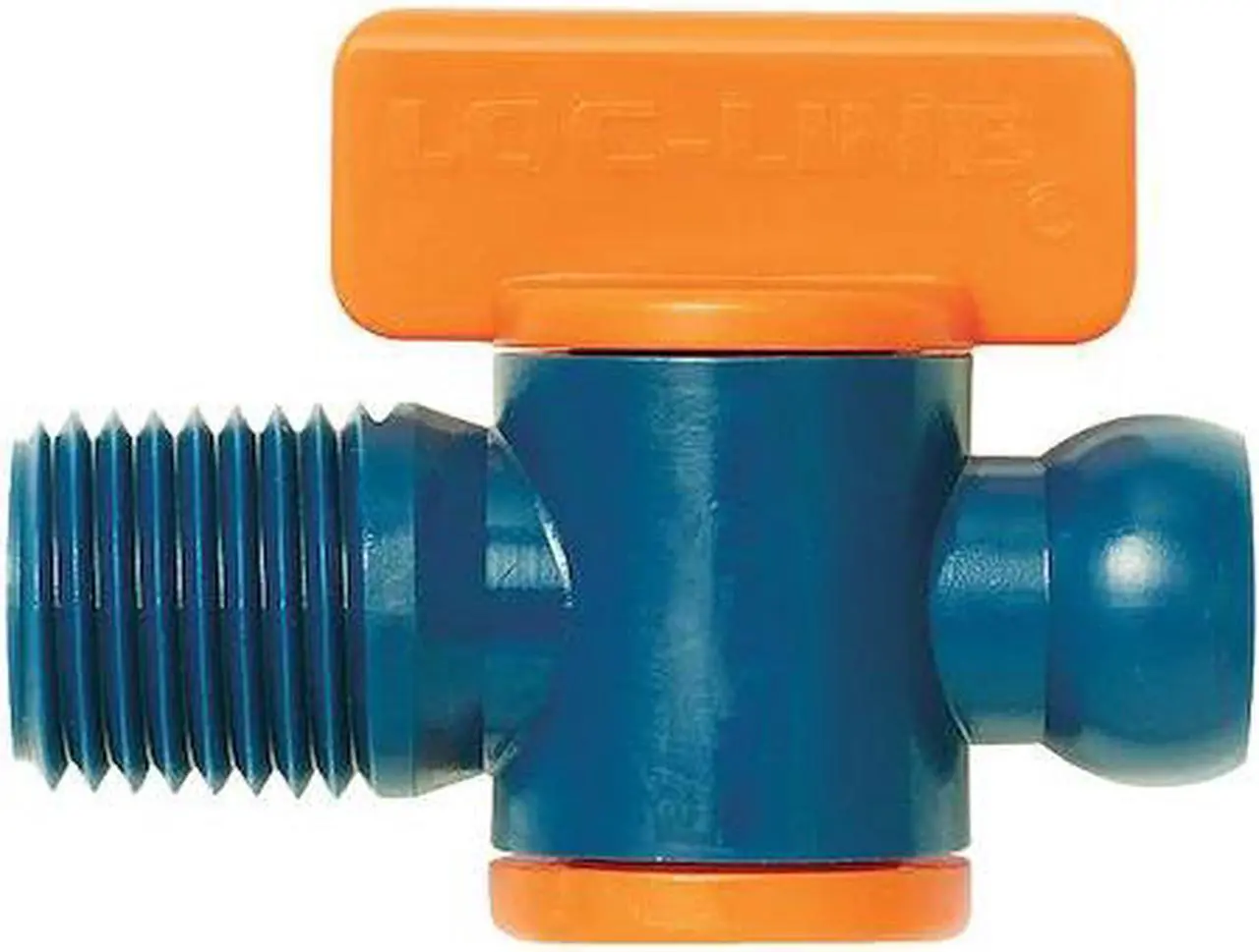Alt view image 3 of 3 - LOC-LINE 29452 Male NPT Valve,1/4-Pk10