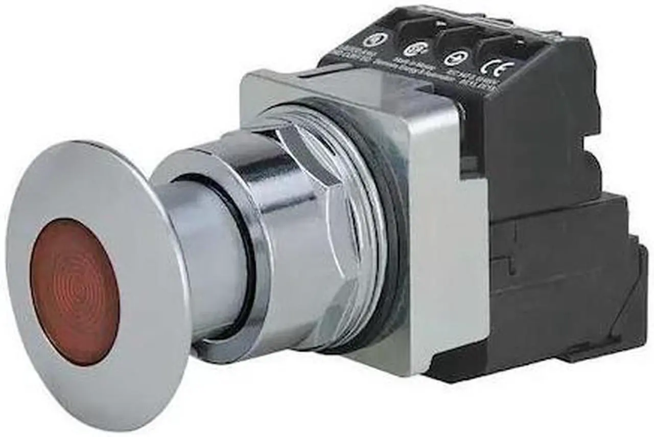 Alt view image 2 of 2 - Siemens Illuminated Push Button,30mm,1NO/1NC,Red  52PP2E2AB