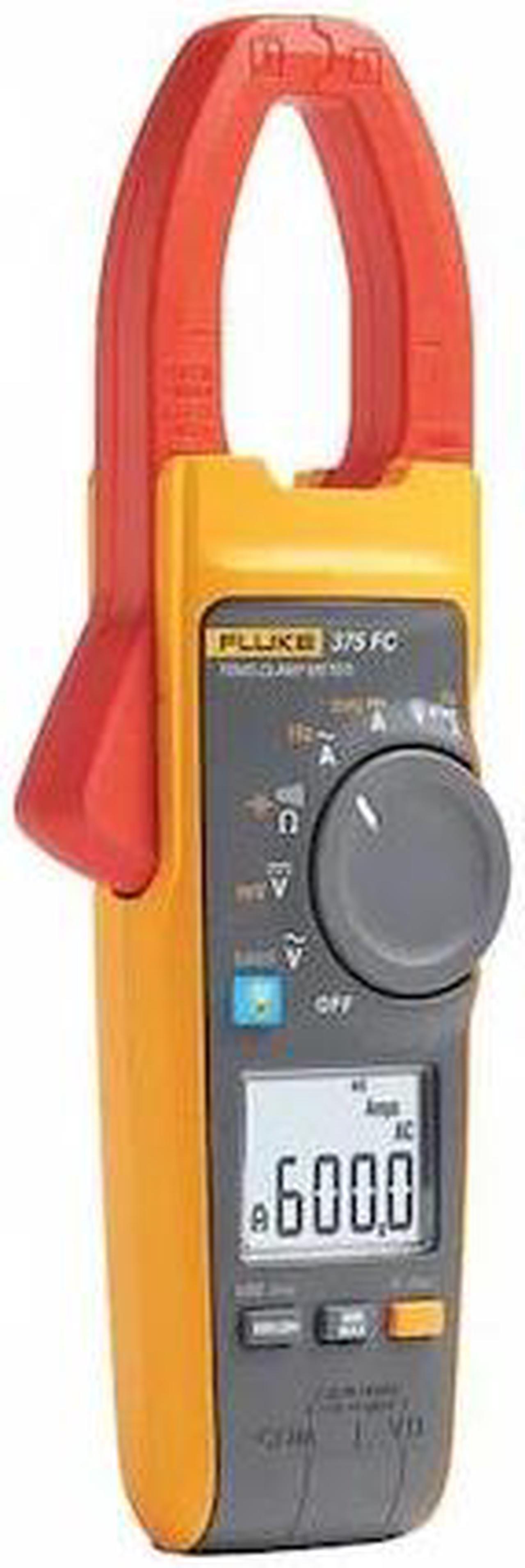 Alt view image 10 of 17 - Fluke - FLUKE-375/FC - FLUKE-375 FC - Clamp Meter, Auto, True RMS, 600 A AC, 1 kV AC, 1 kV DC, 34 mm Jaw Opening Max.
