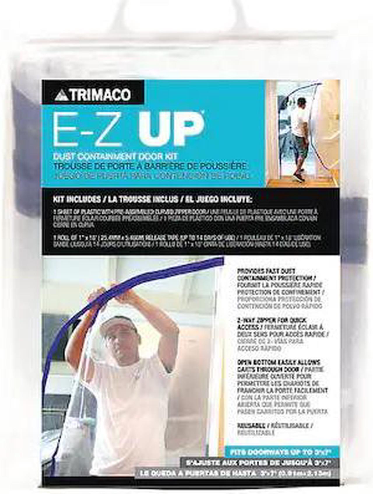 Alt view image 2 of 2 - E-Z UP 54740 Plastic Door with Zipper,Clear,Plastic