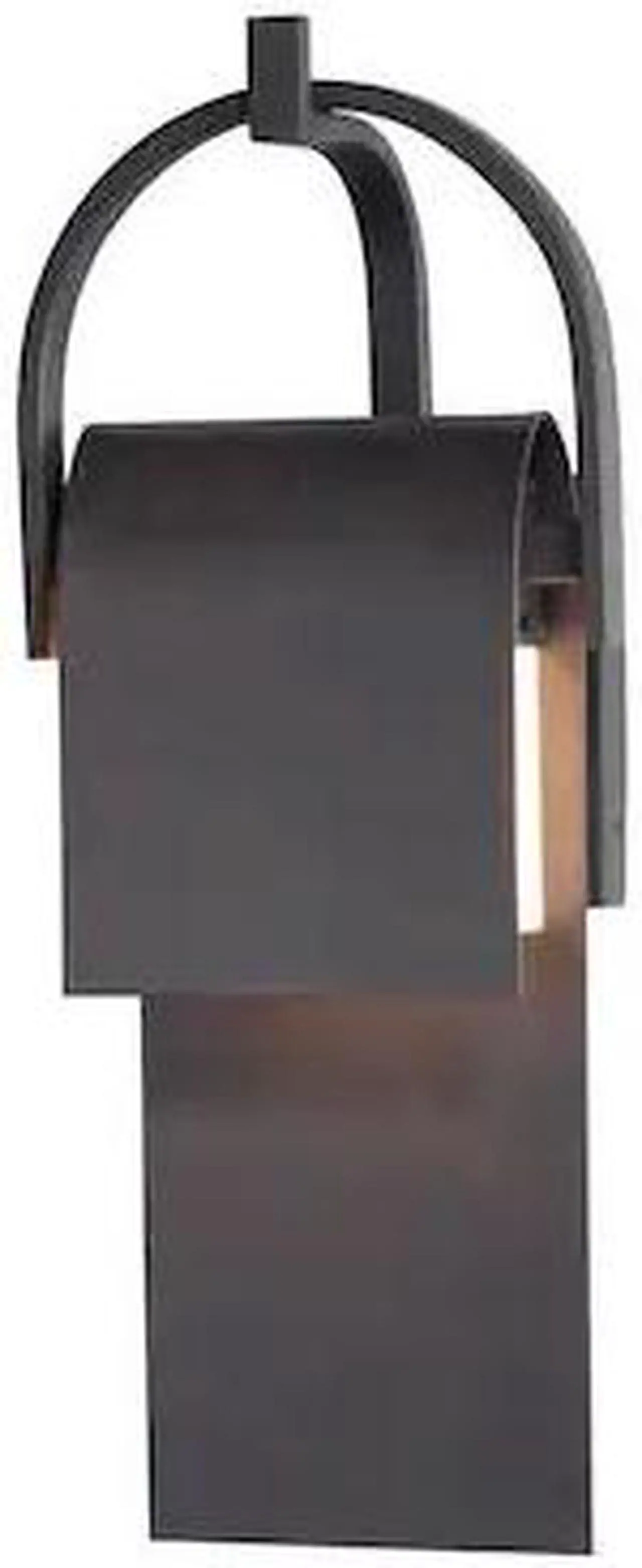 Main image of MAXIM 55595RF Laredo 1-Light 8" Wide Rustic Forge Outdoor Wall Sconce