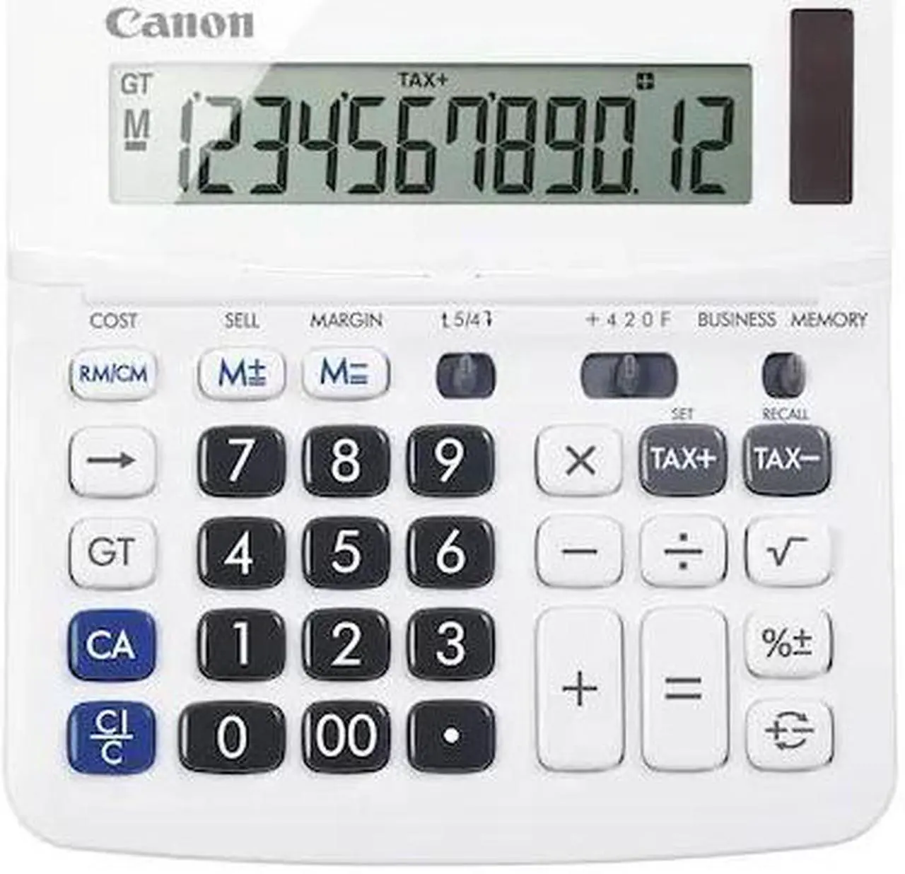 Alt view image 18 of 20 - Canon TX-220TSII Portable Display Calculator 12-Digit LCD 0633C001