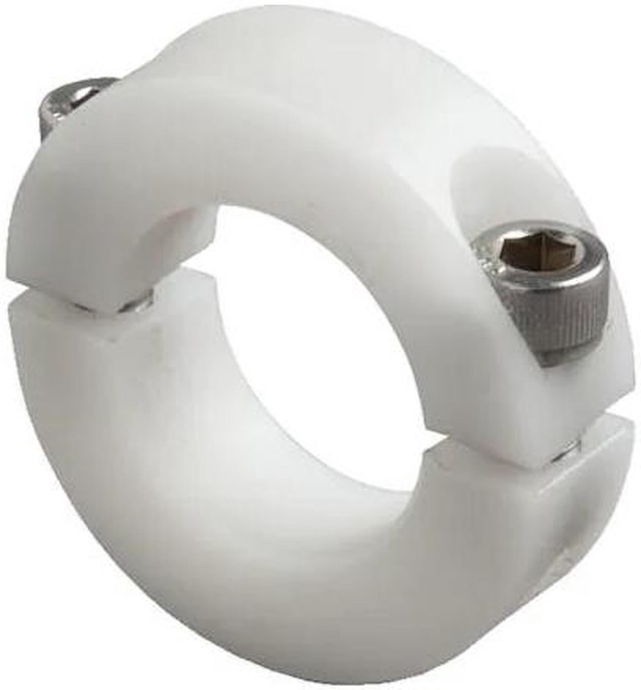 Main image of CLIMAX METAL PRODUCTS N2C-100 N2C-100 Acetal Two-Piece Clamping Collar