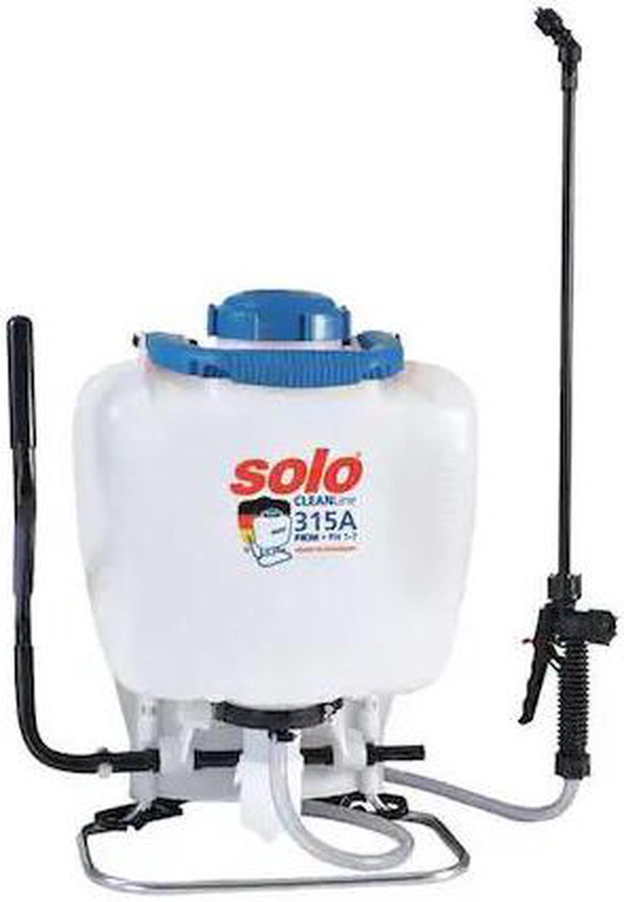 Main image of SOLO 315-A 4 gal Backpack Sprayer, Poly, 48 in L Hose, 20 in L Wand, Fan Nozzle