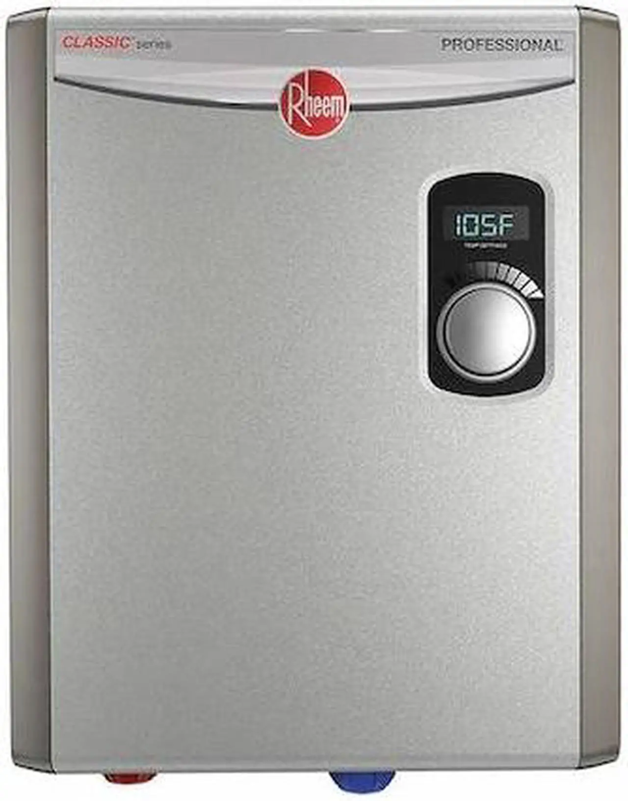 Alt view image 3 of 4 - Rheem Electric Tankless Water Heater   RTEX-18