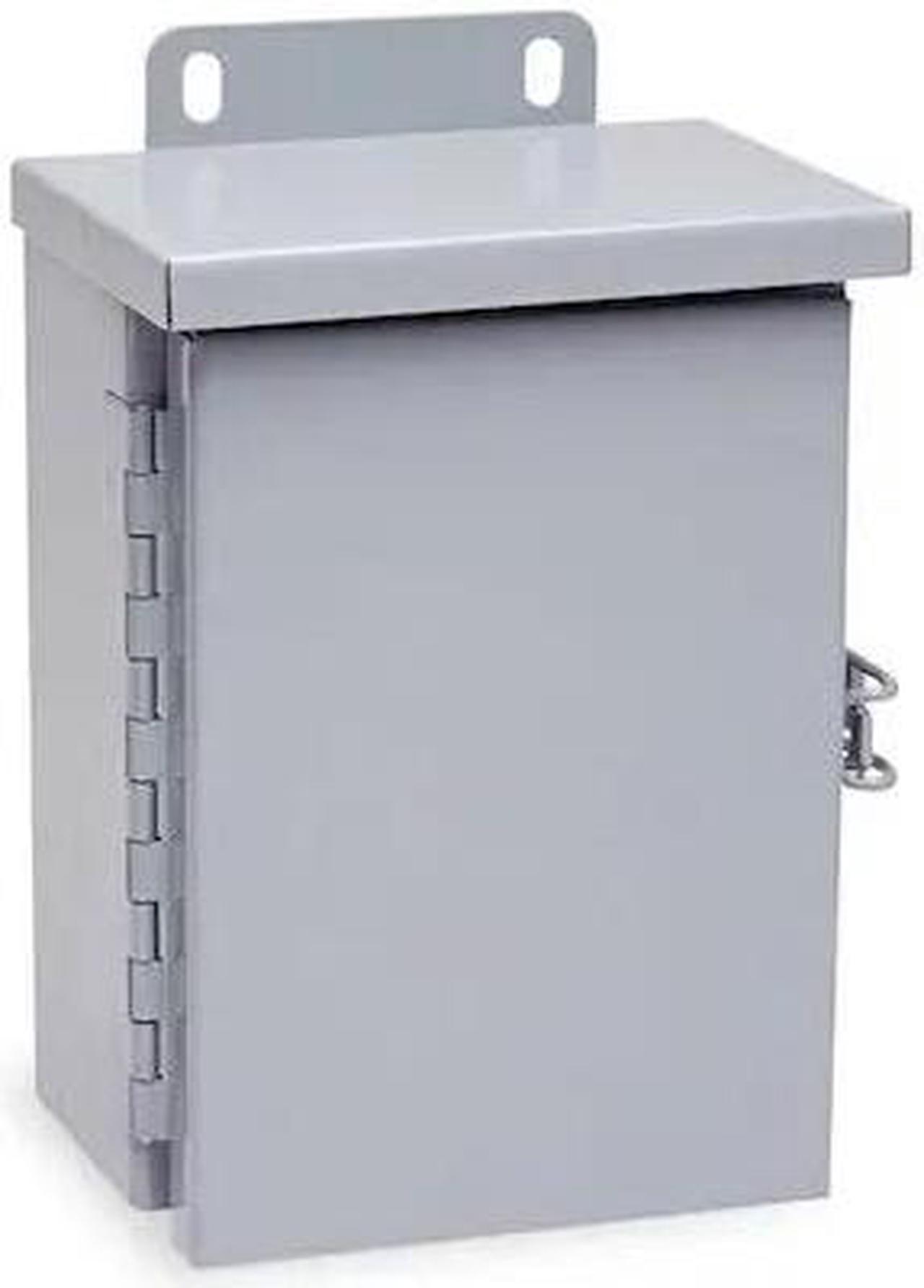 Alt view image 2 of 5 - WIEGMANN RHC080806 NEMA 3R 8.0 in H x 8.0 in W x 6.0 in D Wall Mount Enclosure