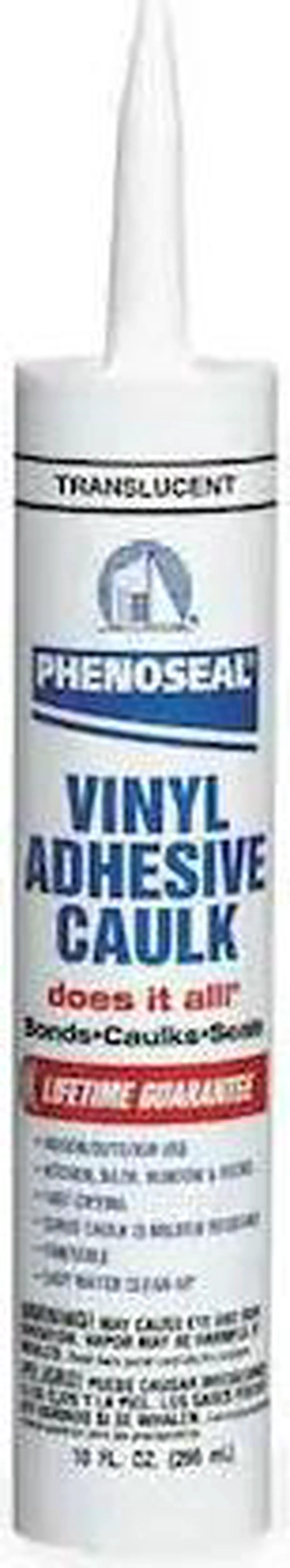 Main image of DAP 51136-00006 Acrylic Latex Adhesive Caulk, 10 oz, Cartridge, Clear, Acrylic