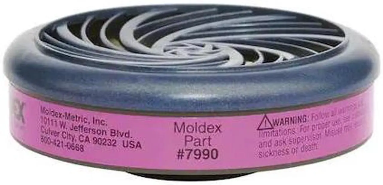Main image of MOLDEX 7990 Filter, 7000, Magenta, Bayonet, Moldex 7000/7800/9000 Series