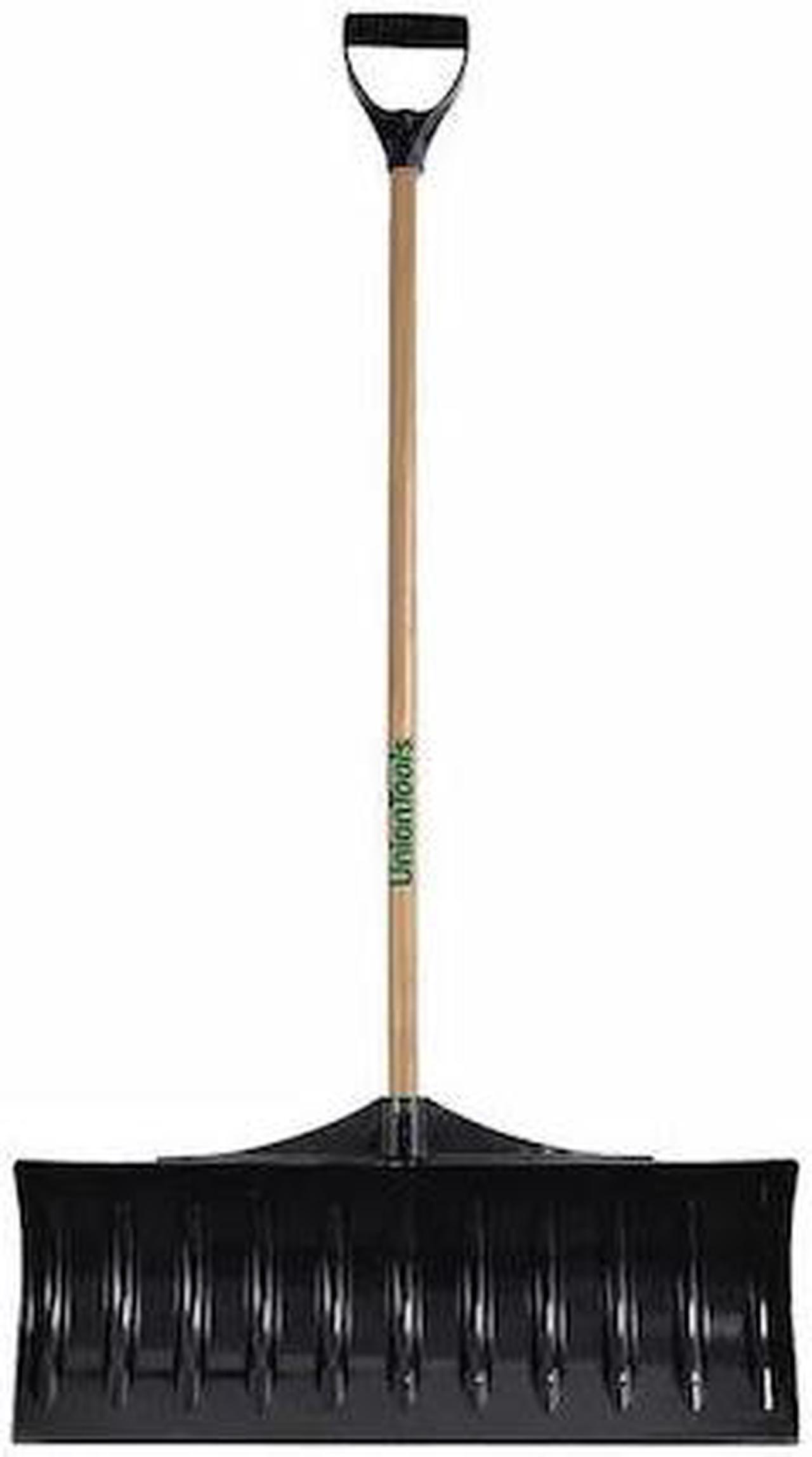 Main image of ZORO SELECT 1628600GR Snow Shovel W/ 30 in W Blade, 42 in L Poly/Wood Handle W/