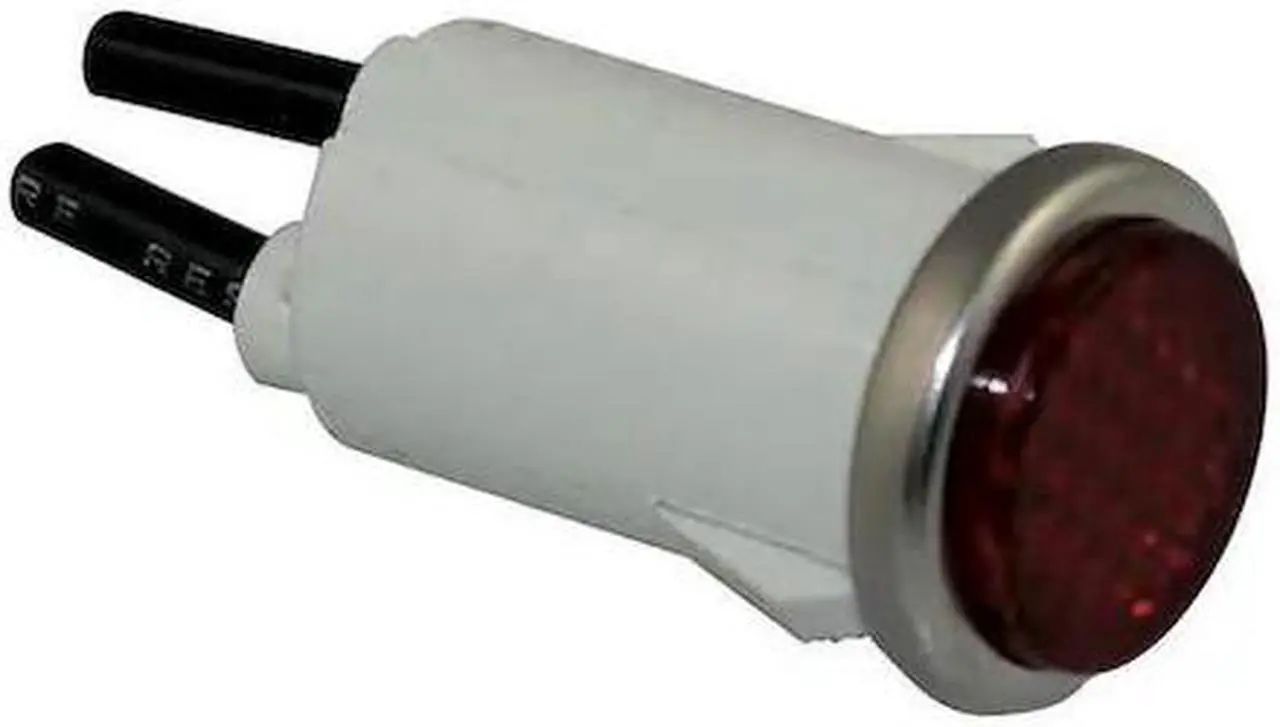 Main image of DAYTON 22NY49 Flush Indicator Light,Red,120V