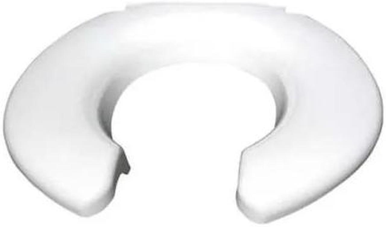 Alt view image 2 of 3 - BIG JOHN 4W Toilet Seat Without Cover, ABS, Round or Elongated, White