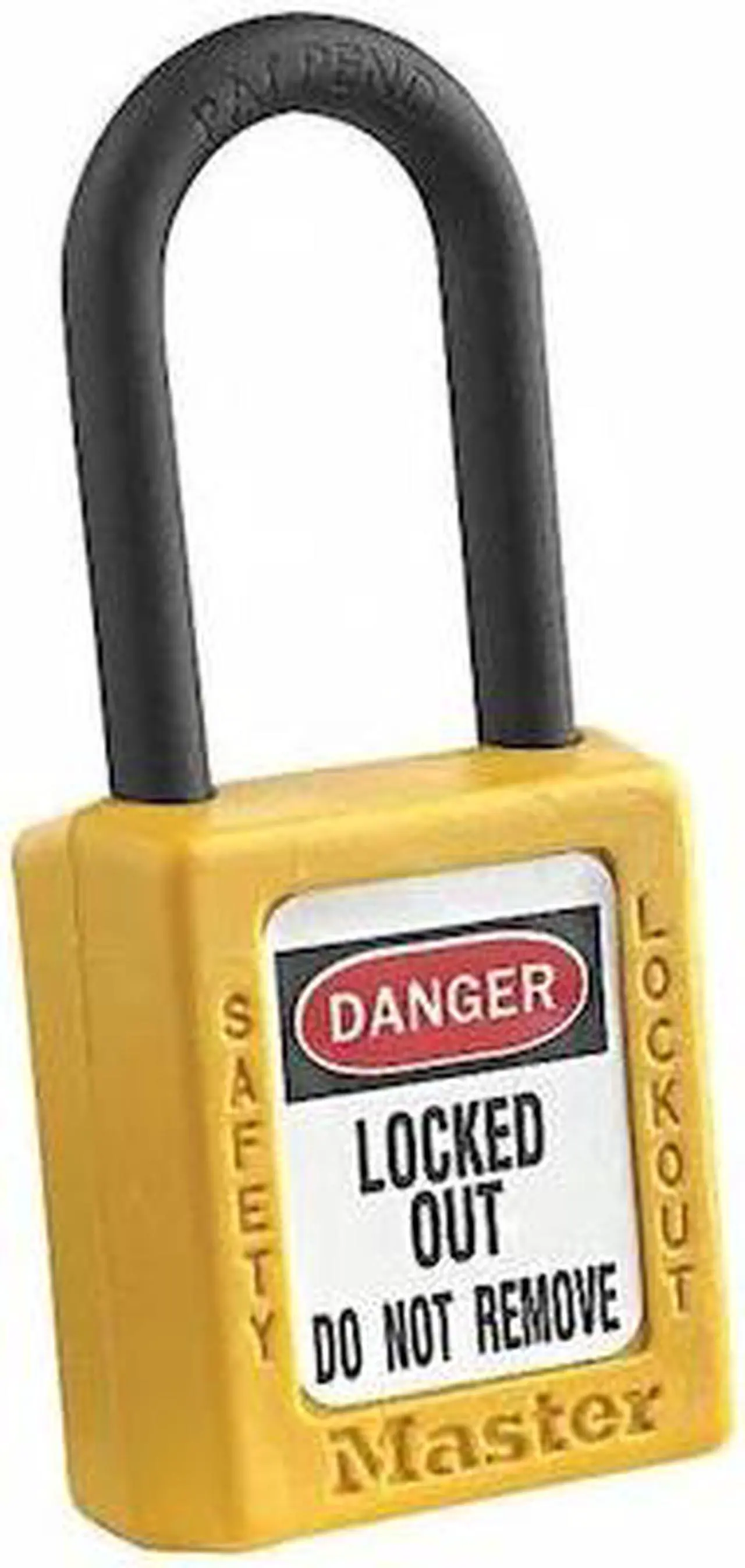 Alt view image 3 of 8 - MASTER LOCK 406KAYLW 4XX0002 Lockout Padlock,KA,Yellow,1-3/4"H