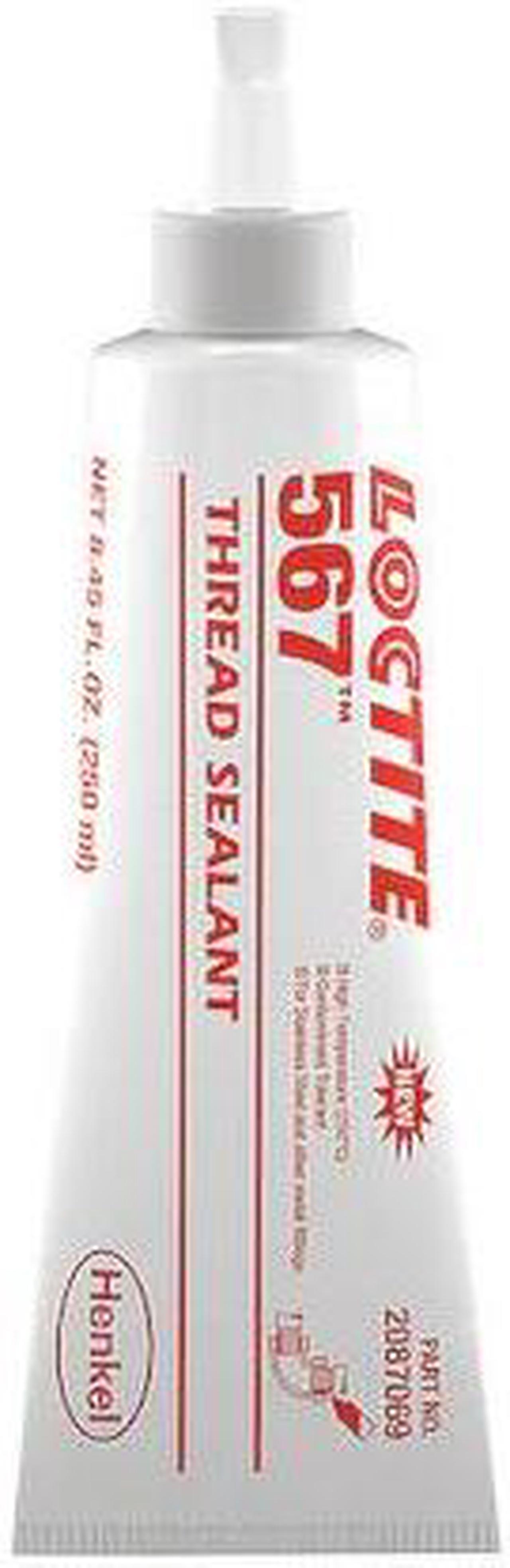 567 High Temperature PST Thread Sealants, 250 mL Tube, White