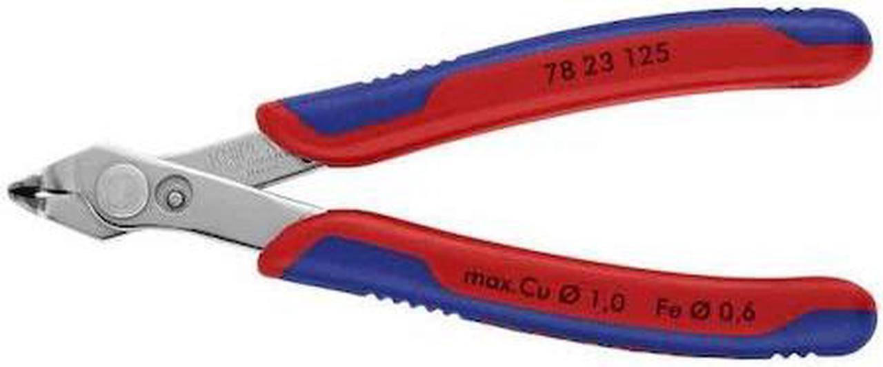 Alt view image 4 of 5 - KNIPEX 78 23 125 Electronic Pliers,SS,Angled