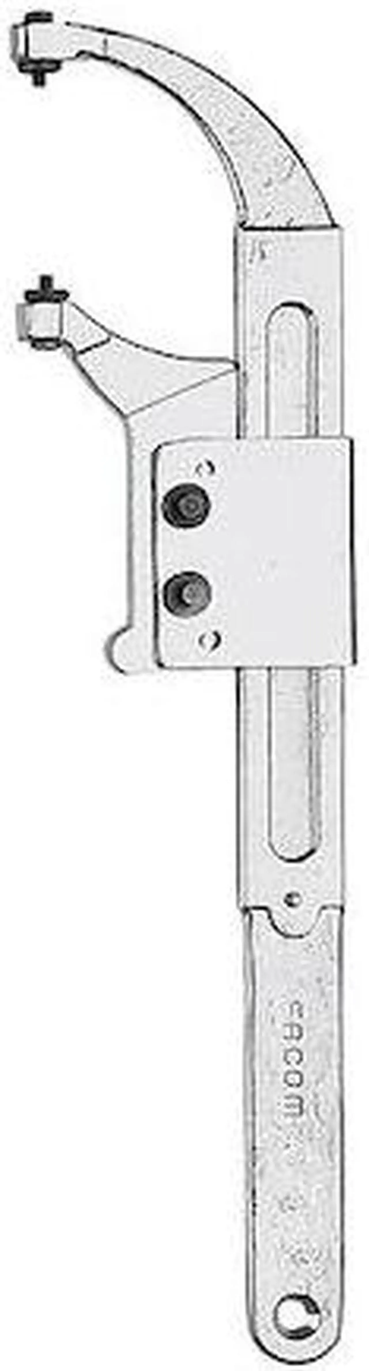 Main image of FACOM FA-116.100 Precision Adjustable Pin Spanner Wrench 3"