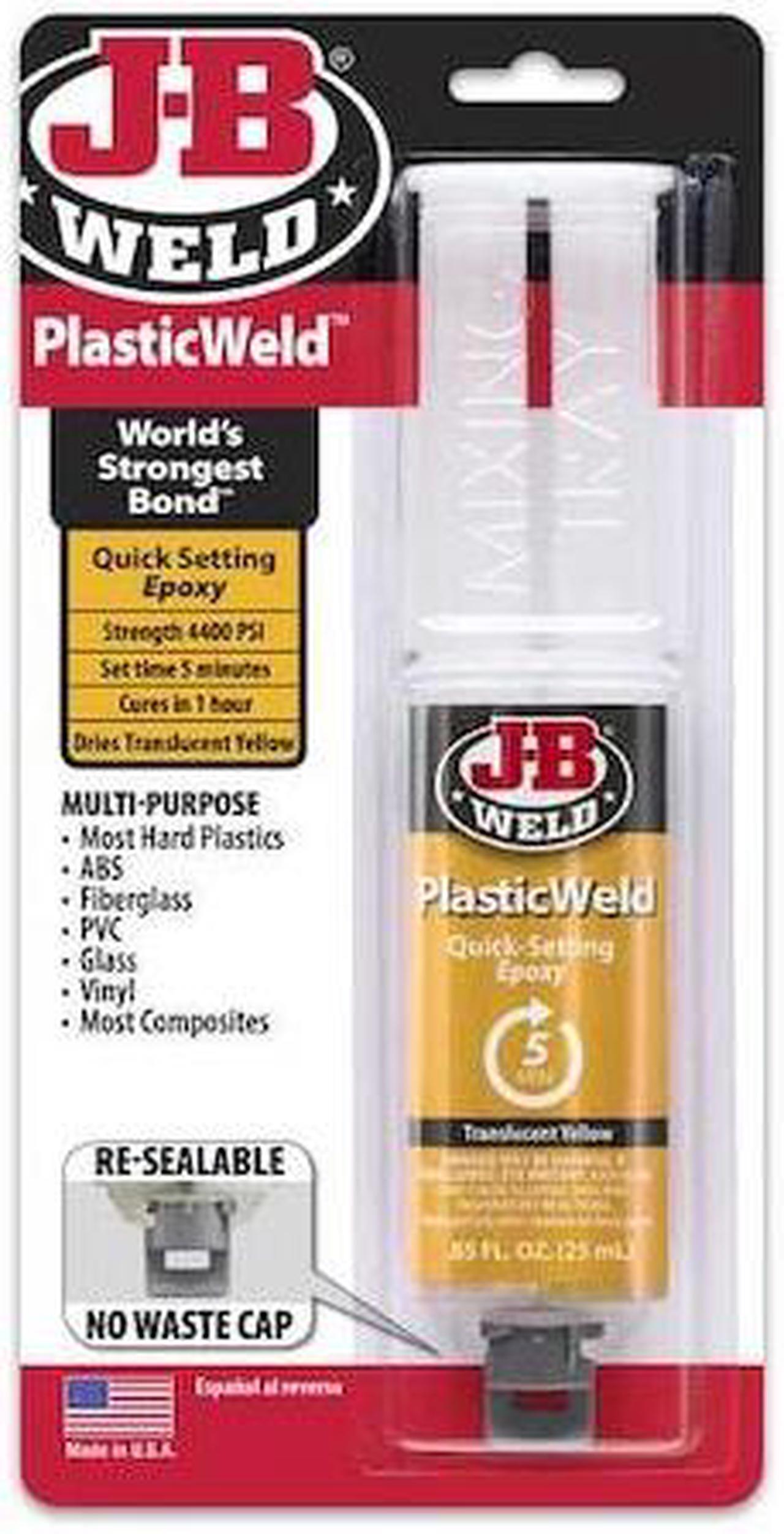Alt view image 3 of 5 - Syringe,PlasticWeld,Clear,25mL J-B WELD 50132