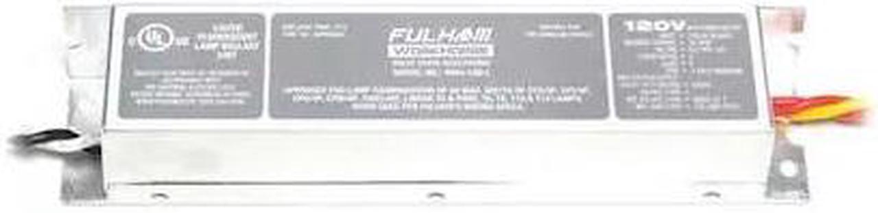 Alt view image 2 of 2 - FULHAM WH4-120-L 5 to 70 Watts, 1 or 2 Lamps, Electronic Ballast