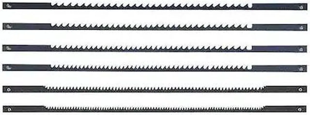Alt view image 2 of 2 - ZORO SELECT 82938 Scroll Saw Blade,Pinned,PK36