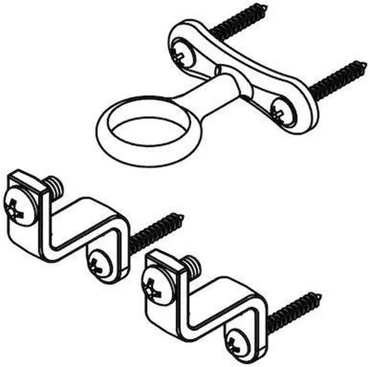 Main image of CENTRAL BRASS G-7237-477 Leg And Wall Bracket Group (For 0477),