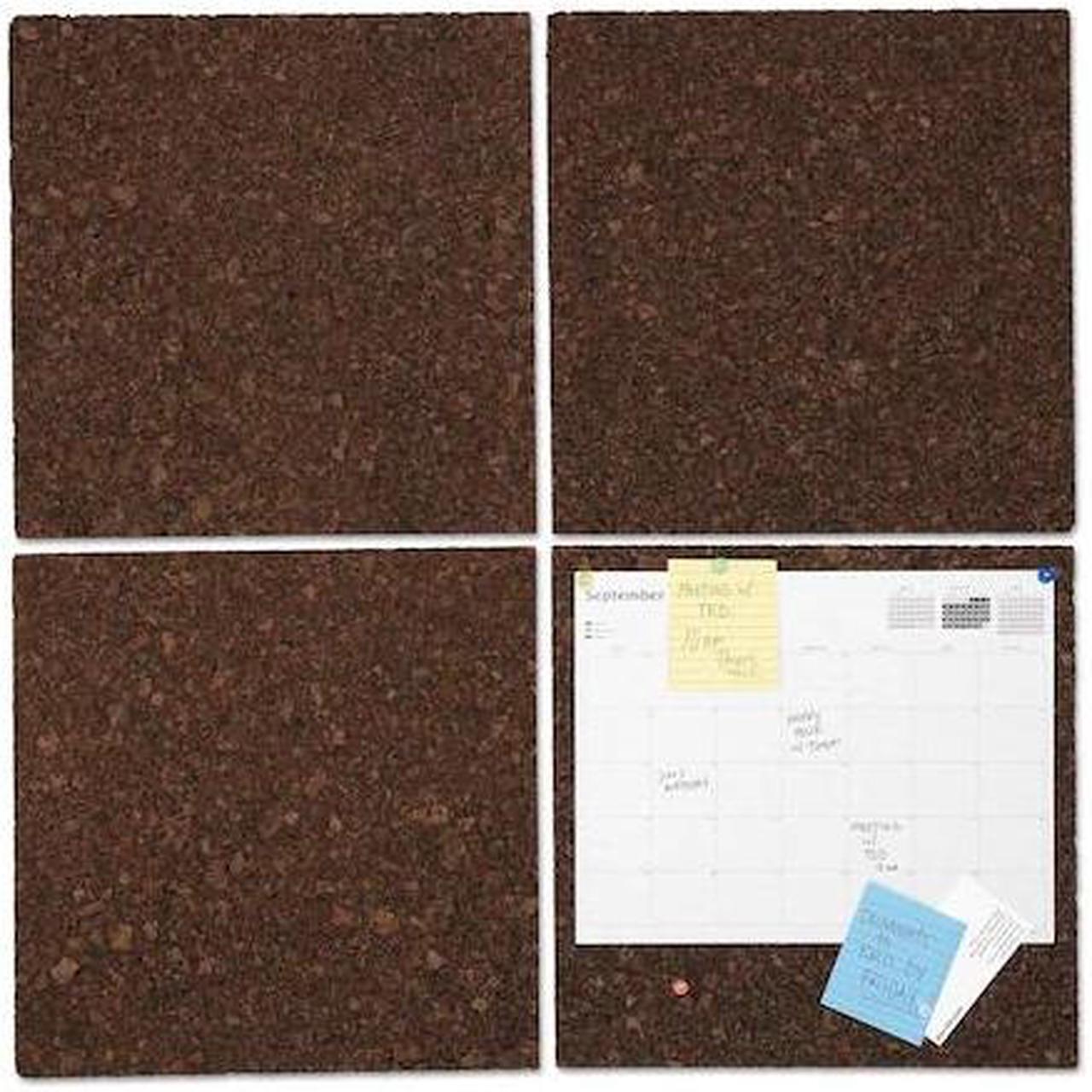 Alt view image 4 of 8 - Universal Cork Tile Panels - UNV43403