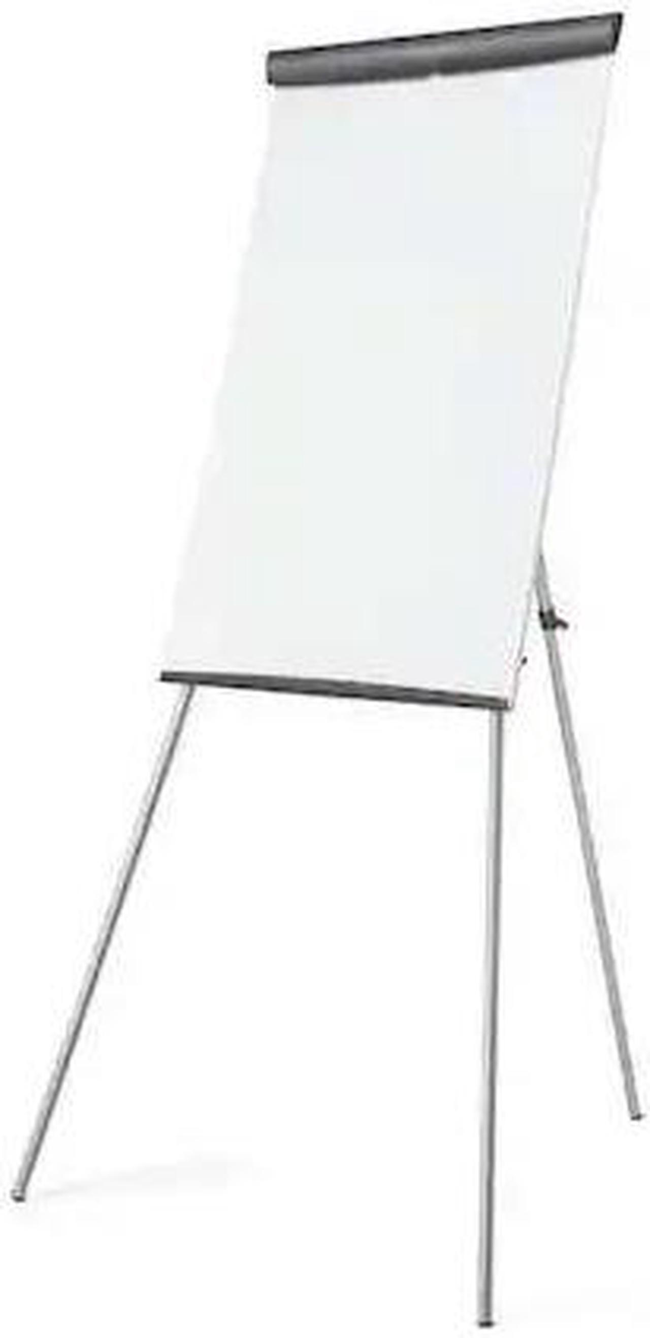 Alt view image 3 of 5 - Quartet Presentation Easel Whiteboard/Flipchart 3'x2' WE/GY ET32EU