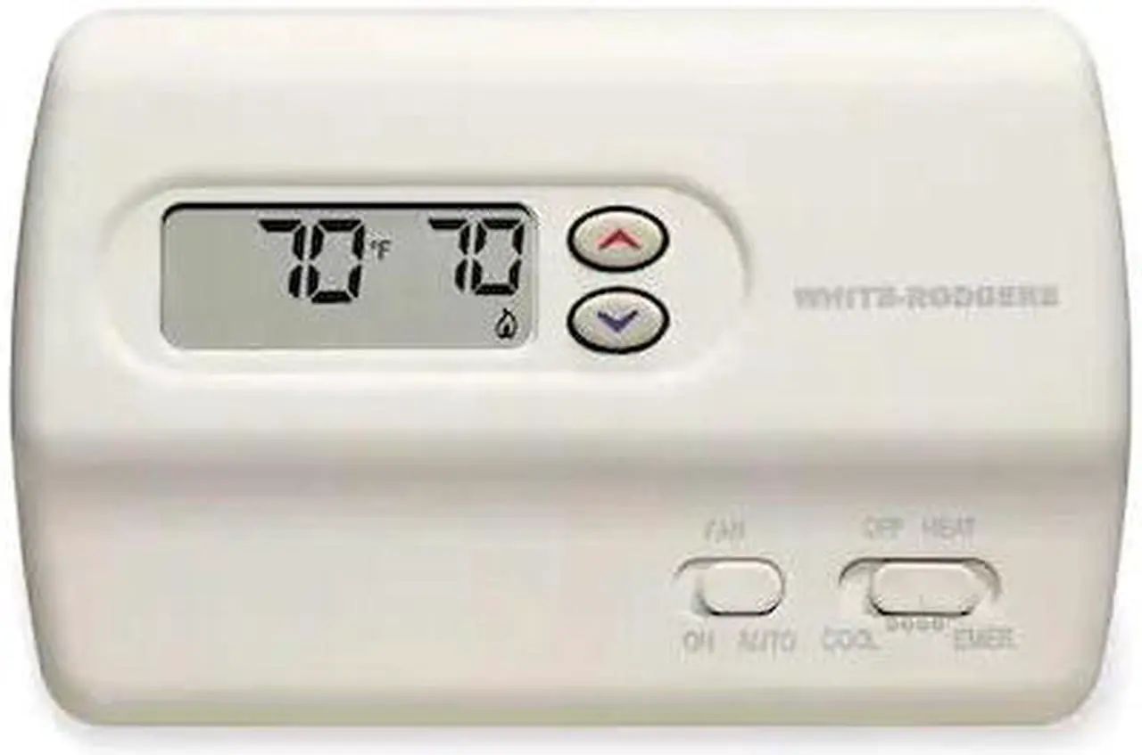 Alt view image 4 of 4 - EMERSON 1F89-211 Classic 80 Series Thermostats , 2 H 1 C, Hardwired , 20/30VAC