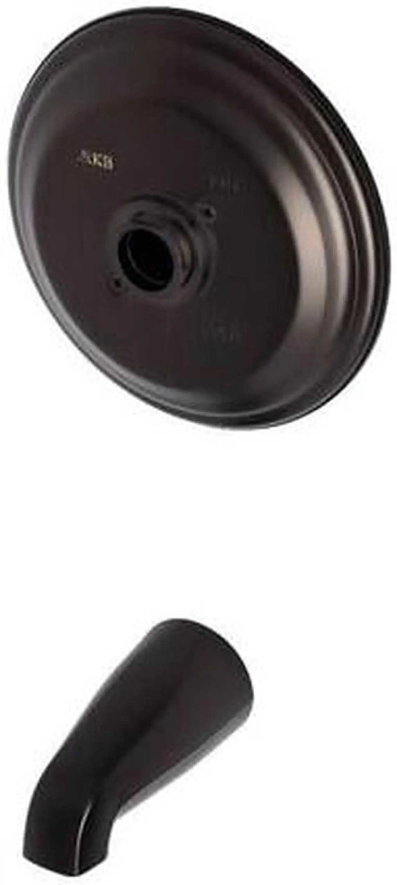 Alt view image 2 of 2 - Kingston Brass KB3635TTLH Tub Trim Only Without Handle, Oil Rubbed Bronze