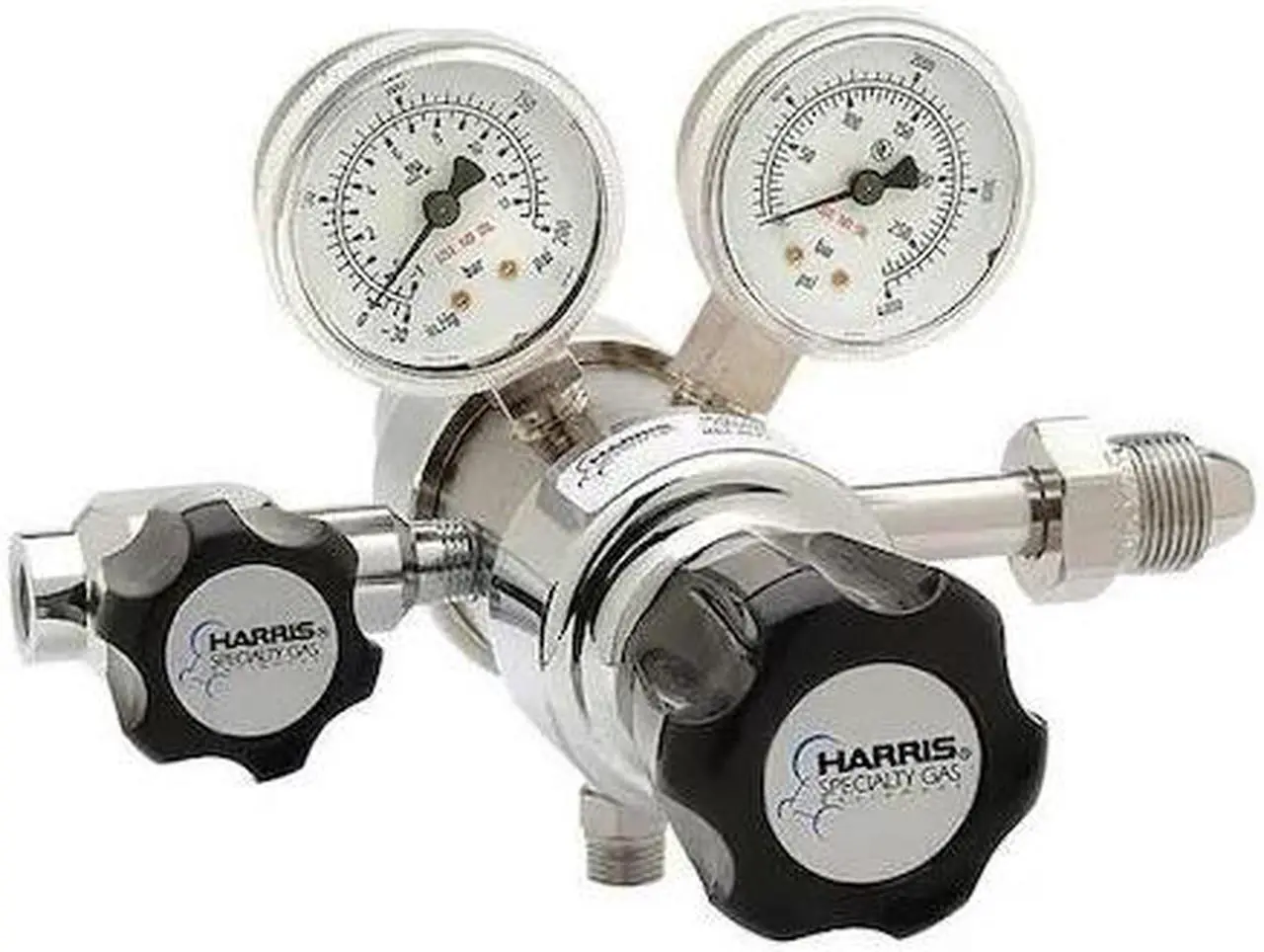 Main image of HARRIS KH1125 High Purity Gas Regulator, Breathing Air, Two Stage, 0.885"-14