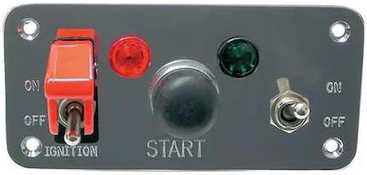Alt view image 2 of 2 - BATTERY DOCTOR 20283 Start/Ignition Accessory Panel,Silver
