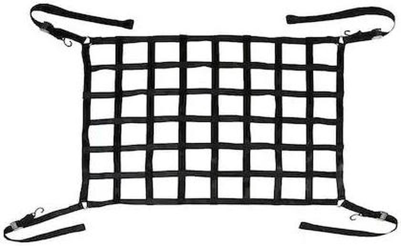 Main image of US CARGO CONTROL CN-665066-BLK 66" x 50" Short Bed Truck Cargo Net with Cam