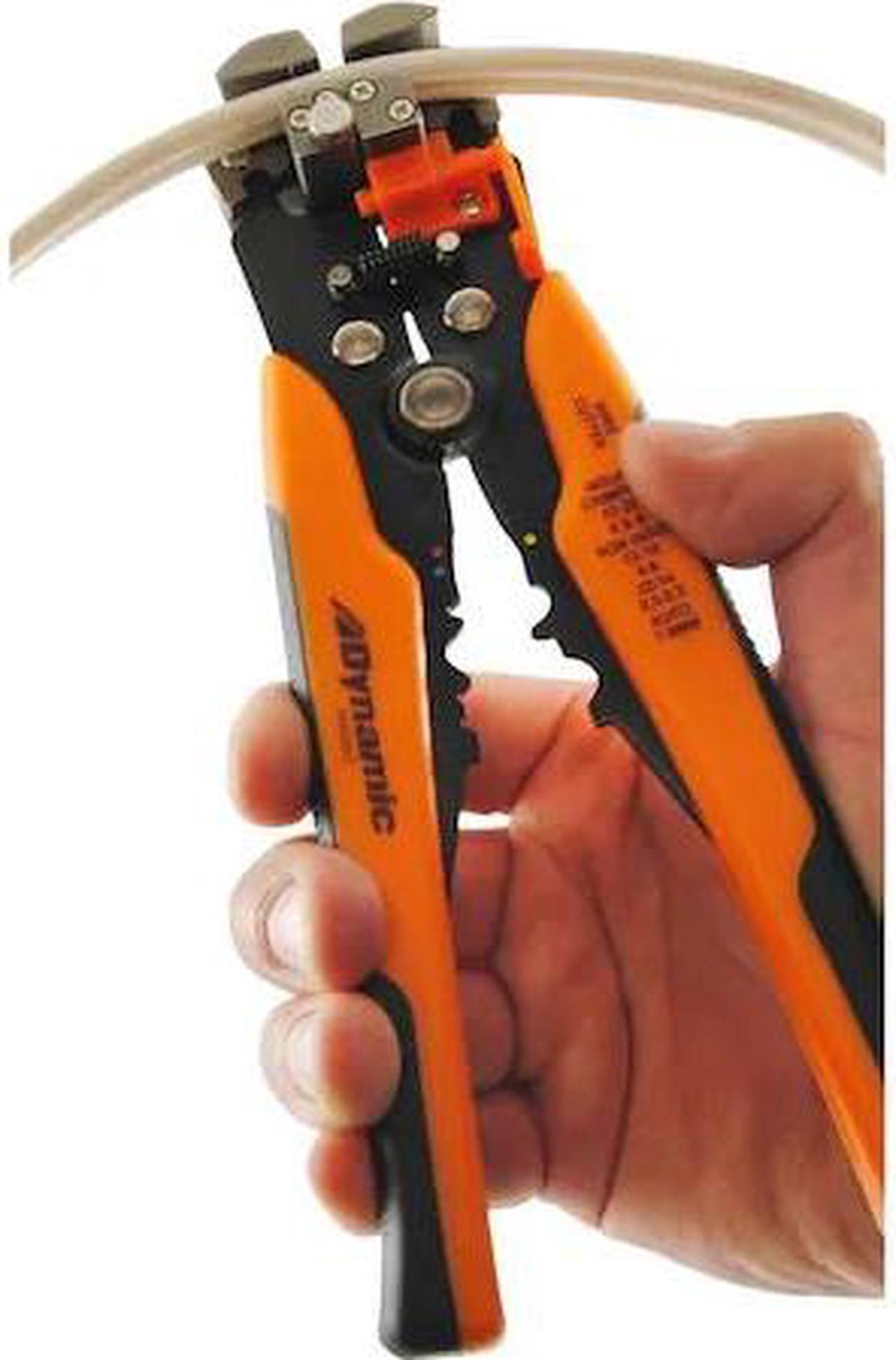 Main image of DYNAMIC D095002 Tools Self-adjusting Wire Stripper, 8" Long, Strips 10-24 AWG