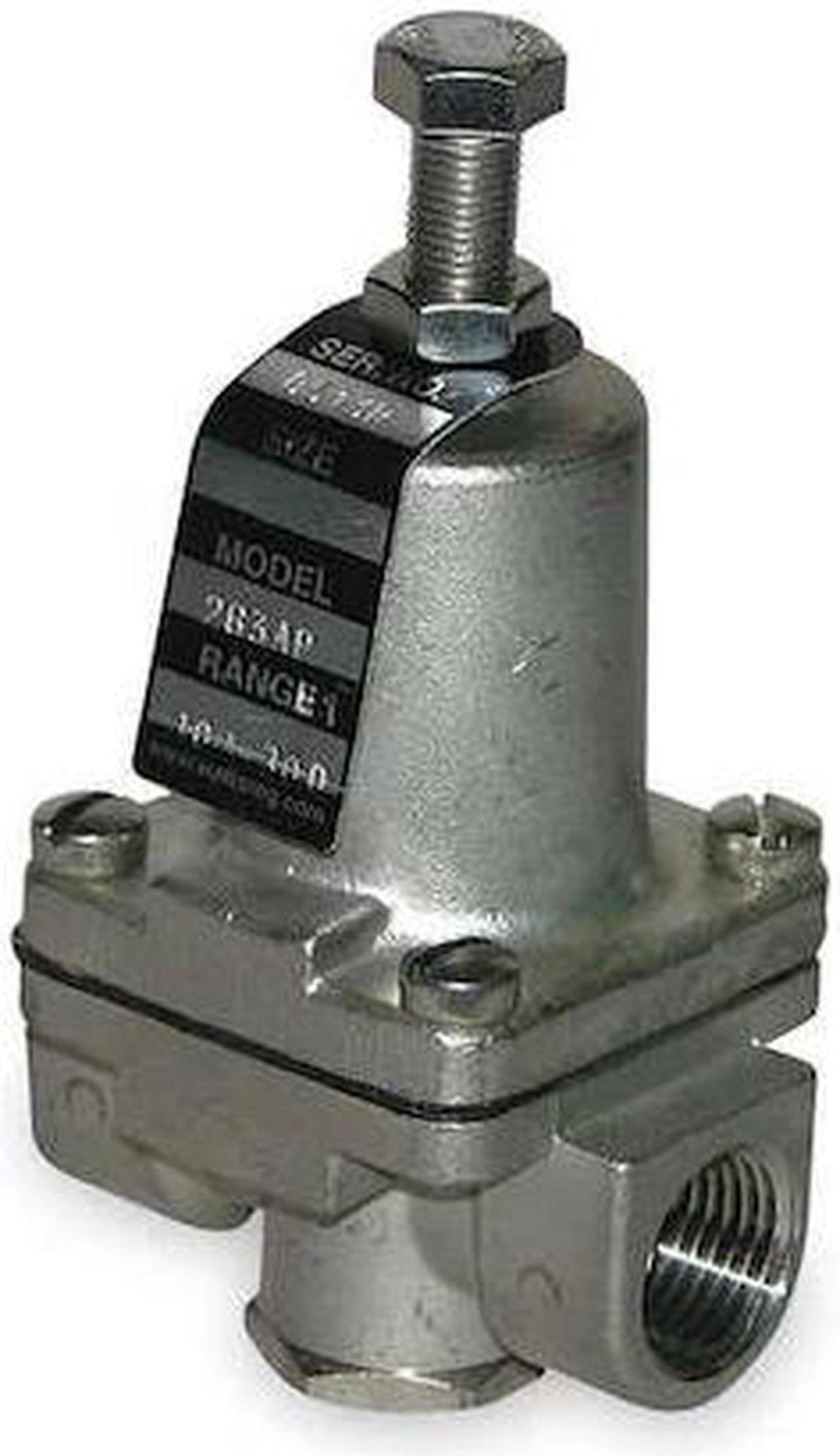 Main image of WATTS 1/2 SS263AP-M1-A-C 10-125PSI Pressure Regulator,1/2 In,10 to 125 psi
