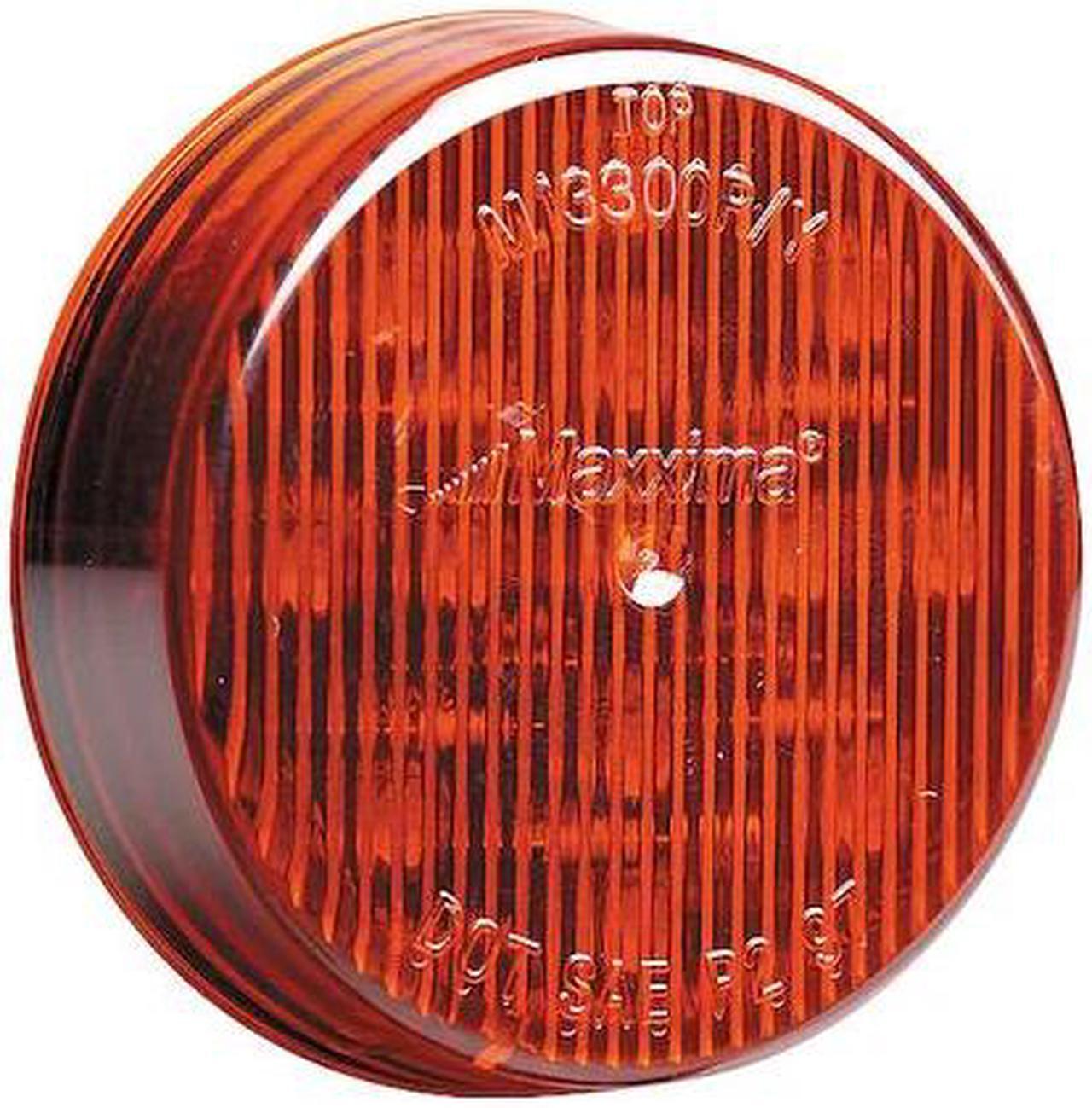 Main image of MAXXIMA M11300R Clearance Light,LED,Red,Round,2-1/2 Dia